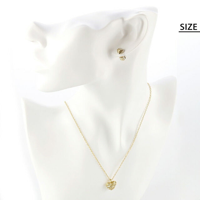 コーチ ネックレス ピアス セット アクセサリー COACH F37604 RSL38 ピンクゴールド ローズゴールド コーチ ネックレス ピアス セット レディース ブランド COACH