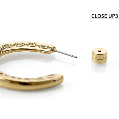 コーチ ピアス レディース ブランド COACH スタッド 両耳用 541371GLD710 ゴールド アクセサリー 541371GLD710