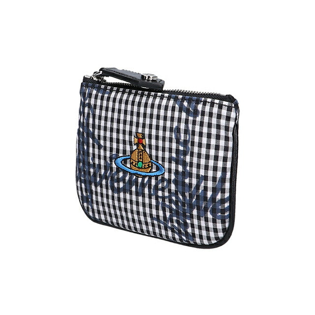 ヴィヴィアン ウエストウッド コインケース レディース ブランド Vivienne Westwood ギンガム 小銭入れ ロゴ 56010004U W011T O302 56010004U-W011T-O302