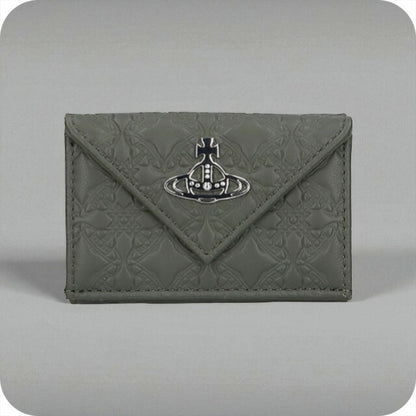 ヴィヴィアン ウエストウッド 三つ折り財布 レディース ブランド Vivienne Westwood エンボスドナッパ ロゴ 5115002FW L003E M405 GREEN 5115002FW-L003E-M405