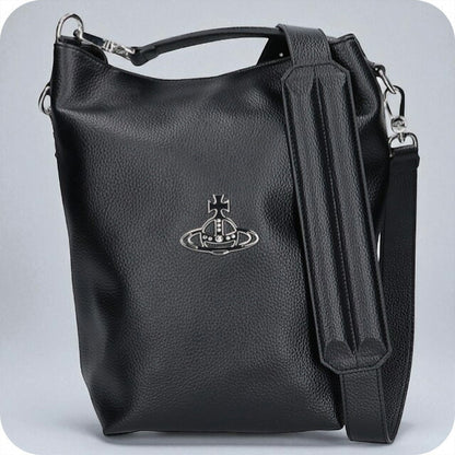 ヴィヴィアン ウエストウッド ショルダーバッグ レディース ブランド Vivienne Westwood サム ロゴ 2WAY 4C020001U S000D N403 BLACK 4C020001U-S000D-N403