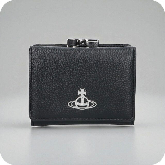 ヴィヴィアン ウエストウッド 三つ折り財布 レディース ブランド Vivienne Westwood ピーユーグレイン がま口 ロゴ 5115002NW S000D N403 5115002NW-S000D-N403