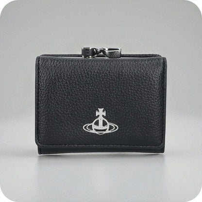 ヴィヴィアン ウエストウッド 三つ折り財布 レディース ブランド Vivienne Westwood ピーユーグレイン がま口 ロゴ 5115002NW S000D N403 5115002NW-S000D-N403