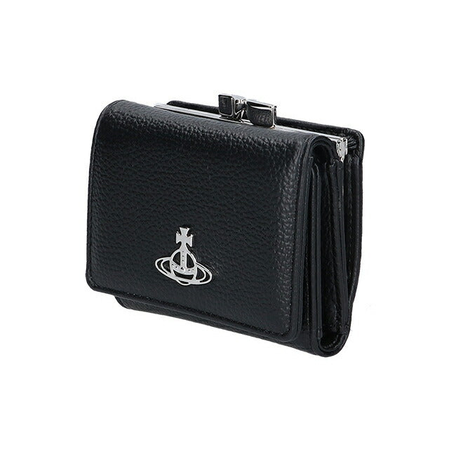 ヴィヴィアン ウエストウッド 三つ折り財布 レディース ブランド Vivienne Westwood ピーユーグレイン がま口 ロゴ 5115002NW S000D N403 5115002NW-S000D-N403