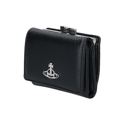 ヴィヴィアン ウエストウッド 三つ折り財布 レディース ブランド Vivienne Westwood ピーユーグレイン がま口 ロゴ 5115002NW S000D N403 5115002NW-S000D-N403