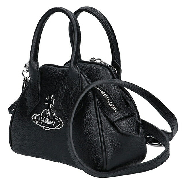 ヴィヴィアン ウエストウッド ハンドバッグ レディース ブランド Vivienne Westwood ピーユーグレイン ロゴ 2WAY 5C010006W S000D N403 5C010006W-S000D-N403
