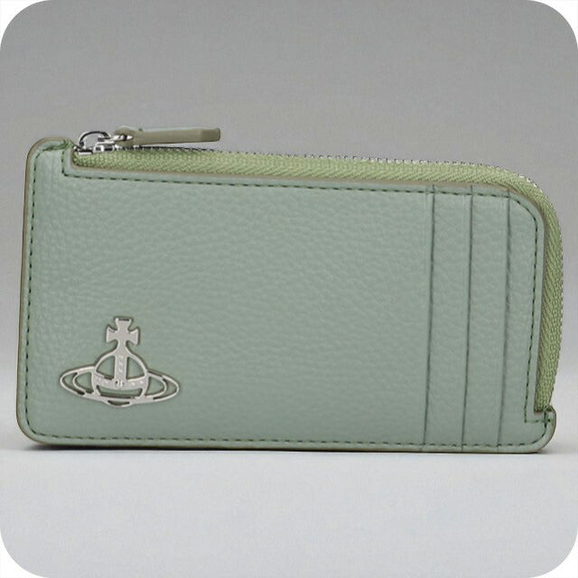 ヴィヴィアン ウエストウッド コインケース レディース ブランド Vivienne Westwood ピーユーグレイン ロゴ 5402000HW S000D M40 GREEN 5402000HW-S000D-M40