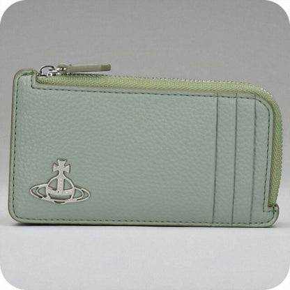 ヴィヴィアン ウエストウッド コインケース レディース ブランド Vivienne Westwood ピーユーグレイン ロゴ 5402000HW S000D M40 GREEN 5402000HW-S000D-M40