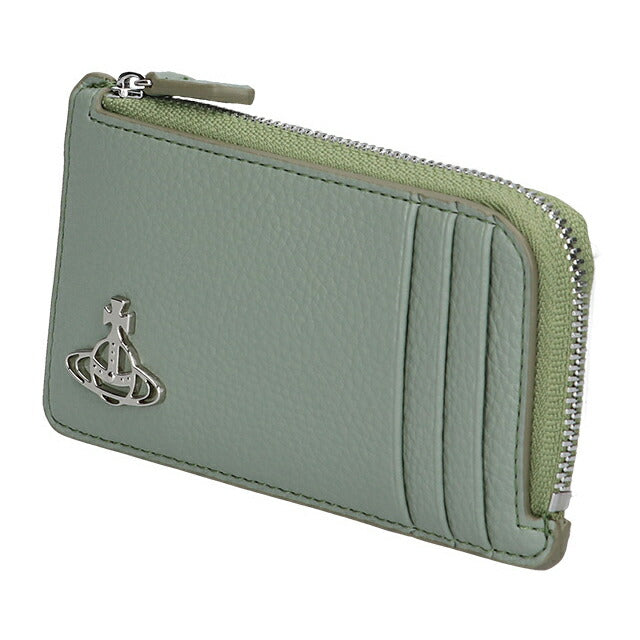 ヴィヴィアン ウエストウッド コインケース レディース ブランド Vivienne Westwood ピーユーグレイン ロゴ 5402000HW S000D M40 GREEN 5402000HW-S000D-M40