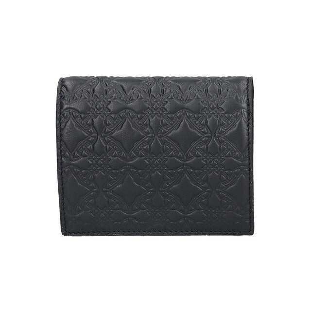 ヴィヴィアン ウエストウッド 二つ折り財布 レディース ブランド Vivienne Westwood エンボスドナッパ ロゴ 51150031W L003E N403 BLACK 51150031W-L003E-N403