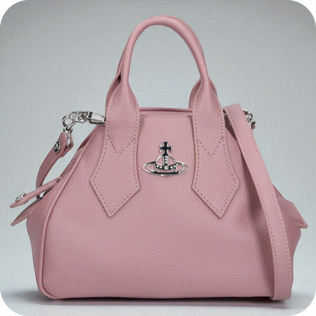 ヴィヴィアン ウエストウッド ハンドバッグ レディース ブランド Vivienne Westwood ヤスミン ロゴ 2WAY 47030006W S000D G402 PINK 47030006W-S000D-G402