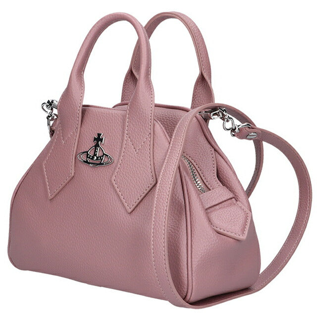 ヴィヴィアン ウエストウッド ハンドバッグ レディース ブランド Vivienne Westwood ヤスミン ロゴ 2WAY 47030006W S000D G402 PINK 47030006W-S000D-G402
