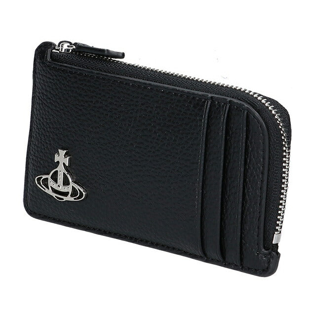ヴィヴィアン ウエストウッド コインケース レディース ブランド Vivienne Westwood ピーユーグレイン ロゴ 5402000HW S000D N403 BLACK 5402000HW-S000D-N403