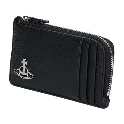 ヴィヴィアン ウエストウッド コインケース レディース ブランド Vivienne Westwood ピーユーグレイン ロゴ 5402000HW S000D N403 BLACK 5402000HW-S000D-N403