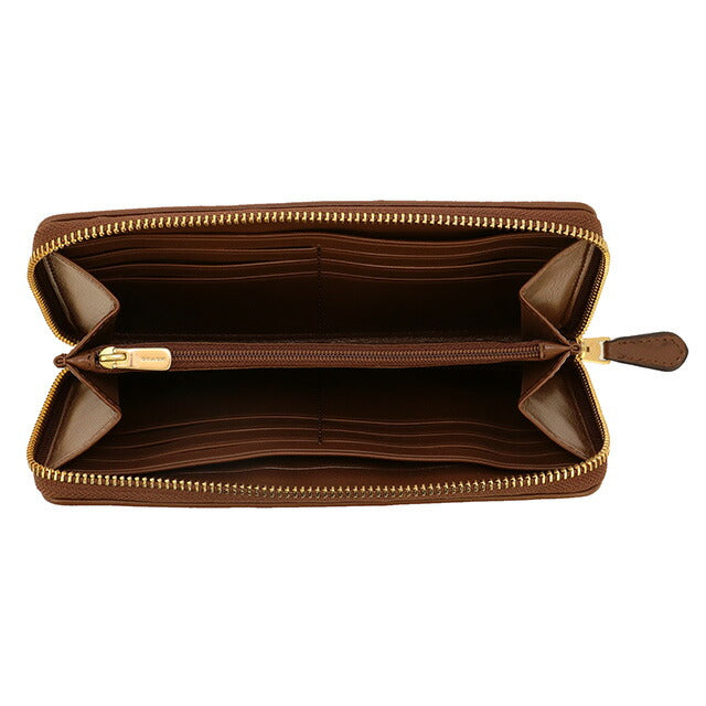 コーチ 長財布 レディース ブランド COACH シグネチャー 54630 IME74 1 ベージュ/ライトブラウン 54630-IME74-1