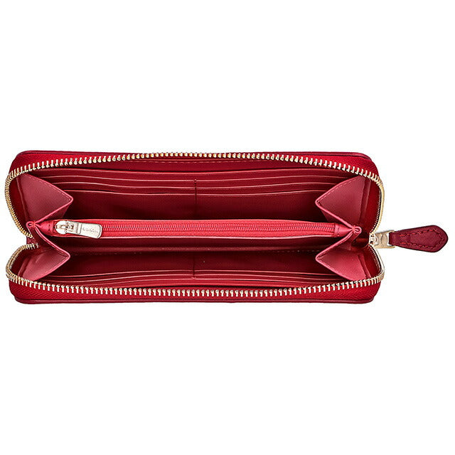 コーチ 長財布 レディース ブランド COACH シグネチャー 54630 IML72 1 ブラウン/レッド系 54630-IML72-1