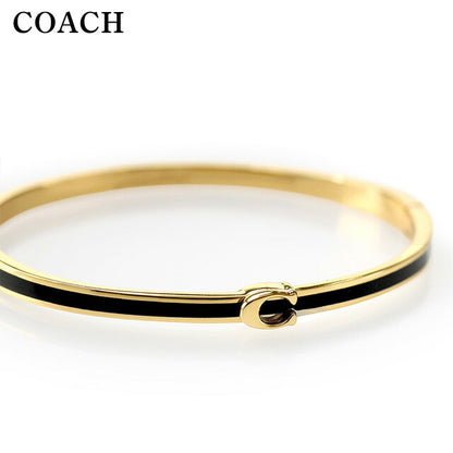コーチ バングル レディース ブランド COACH 546478GLD001 ゴールド ブラック アクセサリー 546478GLD001