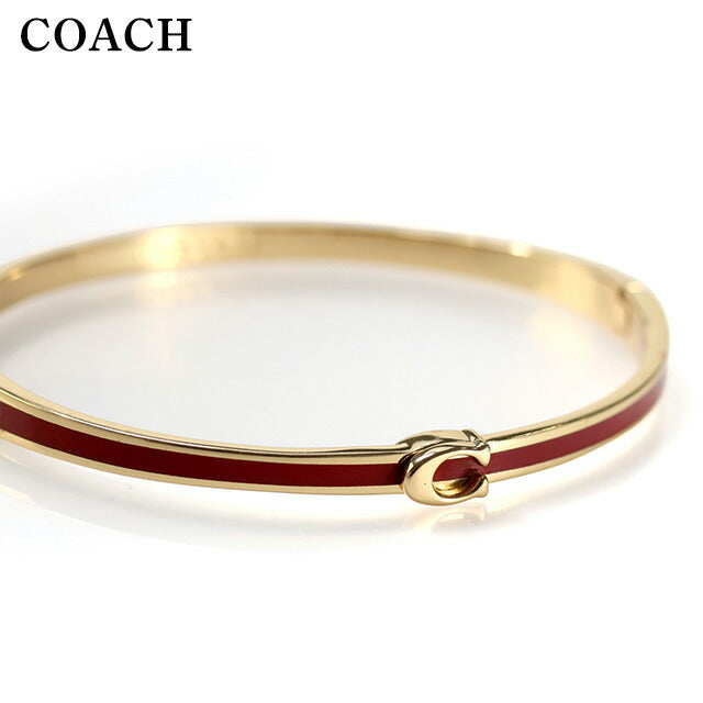 コーチ バングル レディース ブランド COACH 546478GLD600 ゴールド レッド アクセサリー 546478GLD600