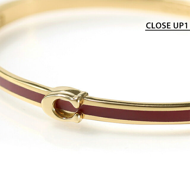 コーチ バングル レディース ブランド COACH 546478GLD600 ゴールド レッド アクセサリー 546478GLD600