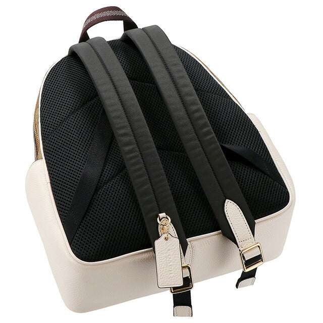 コーチ リュック メンズ レディース ブランド COACH シグネチャー 5671 IMDJ8 1 ベージュ/ホワイト 5671-IMDJ8-1