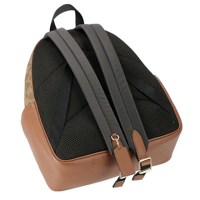 コーチ リュック メンズ レディース ブランド COACH シグネチャー 5671 IME74 1 ベージュ/ライトブラウン 5671-IME74-1