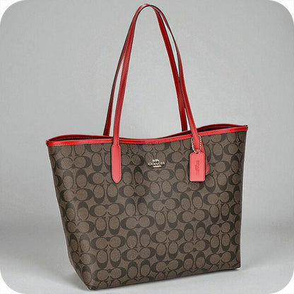 コーチ トートバッグ レディース ブランド COACH 5696 ダークブラウン 5696-IMRVQ-1