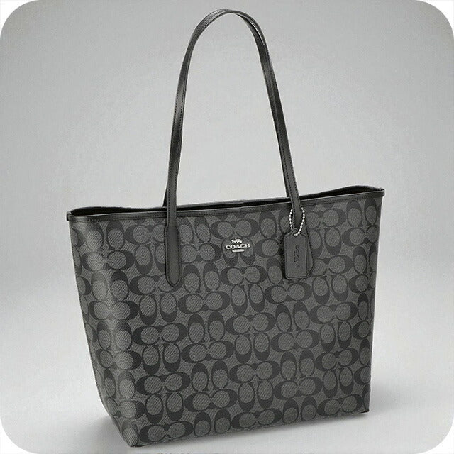 コーチ トートバッグ レディース ブランド COACH 5696 グレー 5696-SVTSQ-1