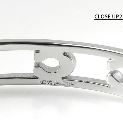 コーチ バングル レディース ブランド COACH シグネチャー C オープンワーク ブレスレット 571292RHO030 シルバー アクセサリー 571292RHO030