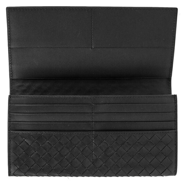 ボッテガ・ヴェネタ 長財布 メンズ ブランド BOTTEGA VENETA レザー ITALY 577559-V4651 1000 ブラック