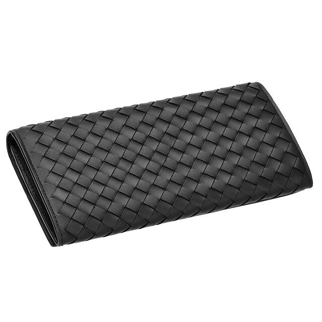 BOTTEGA VENETA ボッテガ・ヴェネタ 長財布 ボッテガヴェネタ 長財布 メンズ イントレチャート ブラック