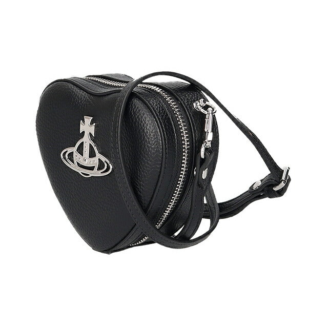 ヴィヴィアン ウエストウッド ショルダーバッグ レディース Vivienne Westwood MINI HEART CROSSBODY ハート 58020003W S000D N403 BLACK 58020003W-S000D-N403