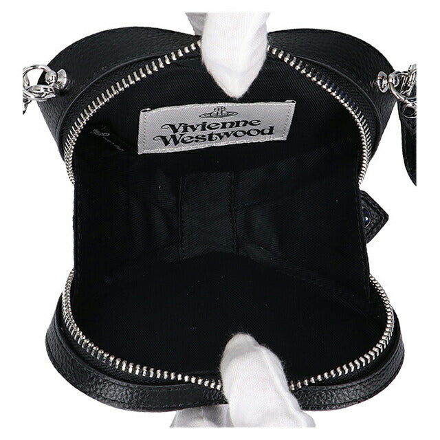 ヴィヴィアン ウエストウッド ショルダーバッグ レディース Vivienne Westwood MINI HEART CROSSBODY ハート 58020003W S000D N403 BLACK 58020003W-S000D-N403