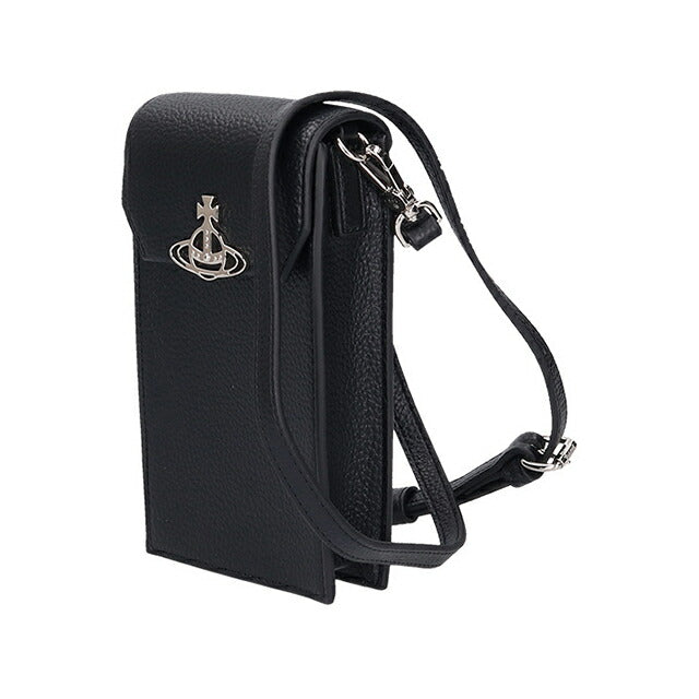 ヴィヴィアン ウエストウッド スマホショルダー レディース ブランド Vivienne Westwood PHONE BAG 58030001U S000D N403 BLACK バッグ 58030001U-S000D-N403