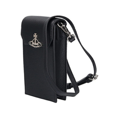 ヴィヴィアン ウエストウッド スマホショルダー レディース ブランド Vivienne Westwood PHONE BAG 58030001U S000D N403 BLACK バッグ 58030001U-S000D-N403