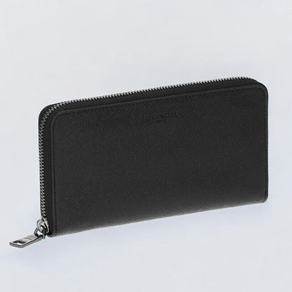 コーチ 長財布 レディース ブランド COACH レザー 58107 BLK 1 ブラック 58107-BLK-1