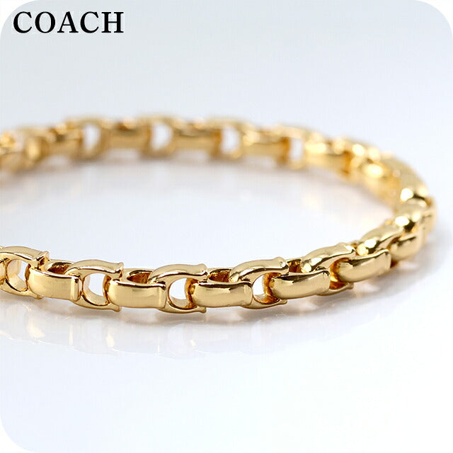 コーチ ブレスレット レディース ブランド COACH シグネチャー C リンク 581214GLD710 ゴールド アクセサリー 581214GLD710