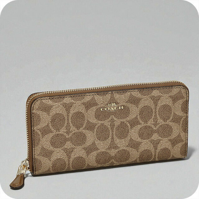コーチ 長財布 レディース ブランド COACH 59267 ブラウン 59267-IMBDX-12
