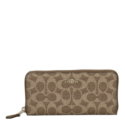 コーチ 長財布 レディース ブランド COACH 59267 ブラウン 59267-IMBDX-12