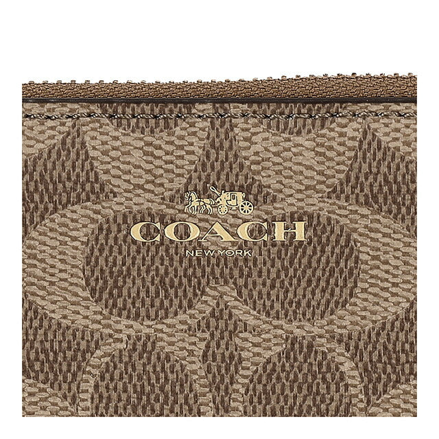 コーチ 長財布 レディース ブランド COACH 59267 ブラウン 59267-IMBDX-12
