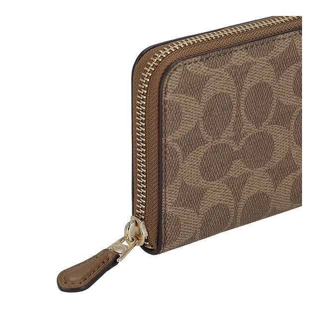 コーチ 長財布 レディース ブランド COACH 59267 ブラウン 59267-IMBDX-12