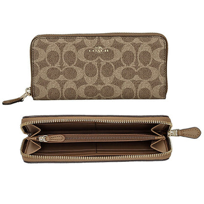 コーチ 長財布 レディース ブランド COACH 59267 ブラウン 59267-IMBDX-12