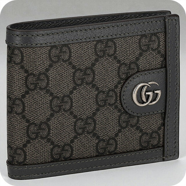 グッチ 二つ折り財布 レディース ブランド GUCCI 598662-96IWG 8745 ブラウン ウォレット 高級 おしゃれ プレゼント 実用的