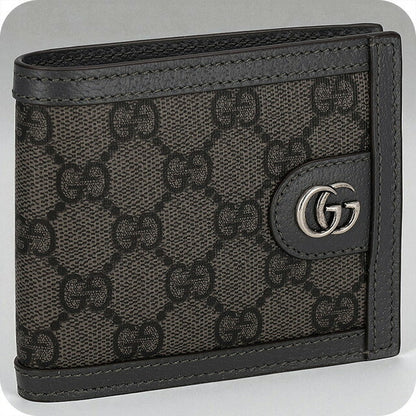 グッチ 二つ折り財布 レディース ブランド GUCCI 598662-96IWG 8745 ブラウン ウォレット 高級 おしゃれ プレゼント 実用的