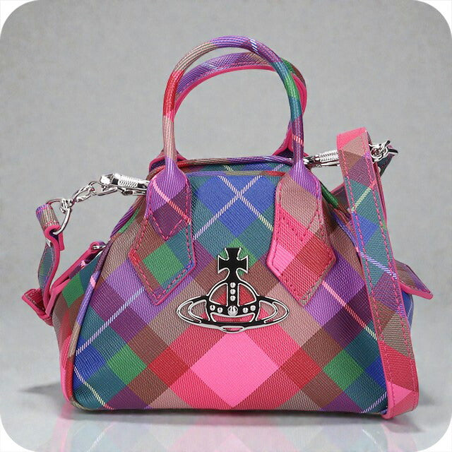 ヴィヴィアン ウエストウッド ショルダーバッグ レディース Vivienne Westwood YASMINE SAFFIANO PRINTED 2WAY 5C010006W S001O G301 5C010006W-S001O-G301