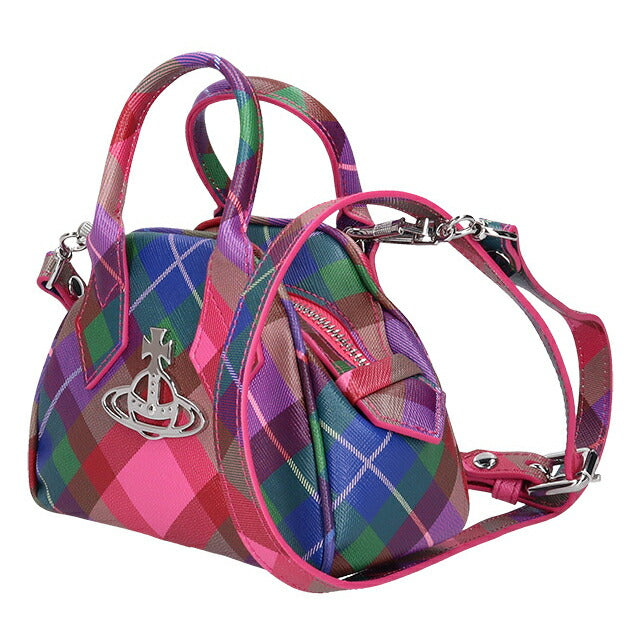ヴィヴィアン ウエストウッド ショルダーバッグ レディース Vivienne Westwood YASMINE SAFFIANO PRINTED 2WAY 5C010006W S001O G301 5C010006W-S001O-G301