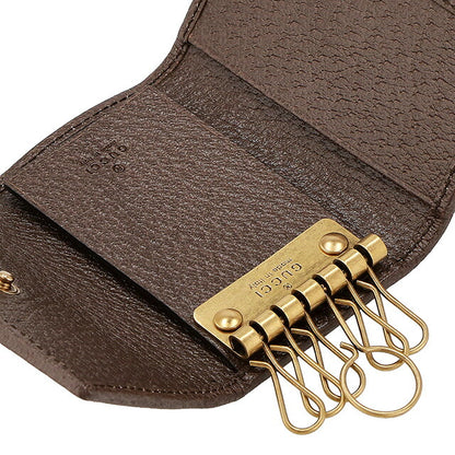 グッチ キーケース メンズ レディース ブランド GUCCI 603732-96IWT 8745 ブラウン 高級 おしゃれ プレゼント 実用的