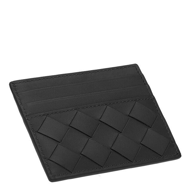 ボッテガ・ヴェネタ カードケース メンズ レディース ブランド BOTTEGA VENETA 607361-V3US3 8966 ブラック 607361-V3US3-8966