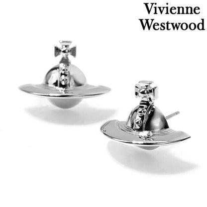 ヴィヴィアン ウエストウッド ピアス レディース ブランド Vivienne Westwood ロゴ スタッド 両耳用 62010038-02P019 シルバー アクセ 62010038-02P019