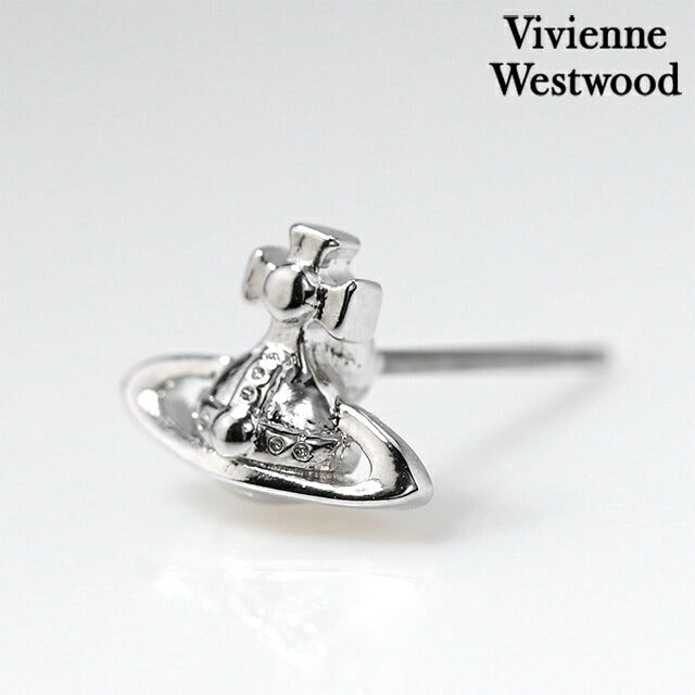 ヴィヴィアン ウエストウッド ピアス メンズ レディース ブランド ローレライ 真鍮 スタッド 片耳用 62010045-02P019 シルバー アクセ 62010045-02P019