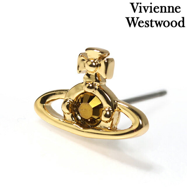 ヴィヴィアン ウエストウッド ピアス レディース ブランド Vivienne Westwood ナノソリティア スタッド 片耳用 62010086 02R945 アクセ 62010086-02R945